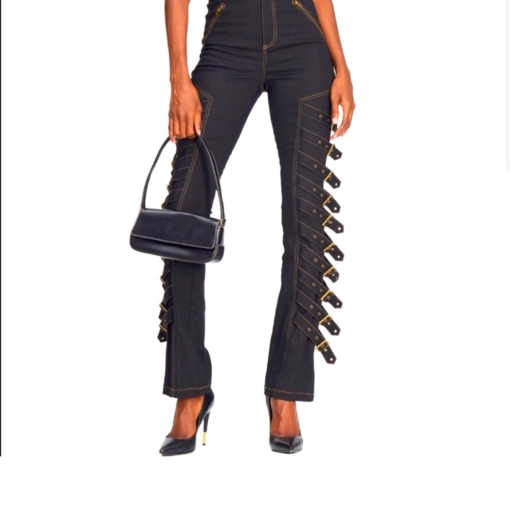 Bucket jean pants